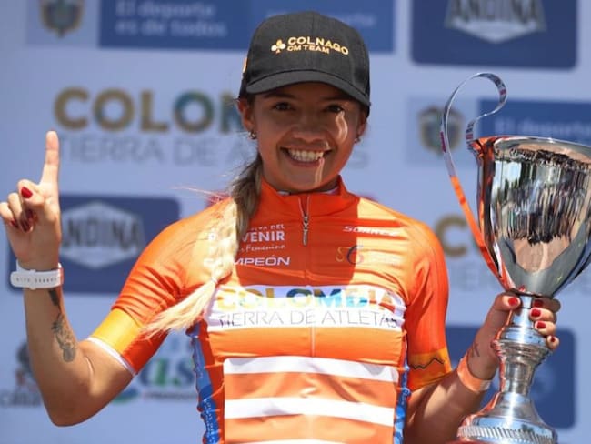 Lina Hernández, campeona del Tour Femenino 2020.