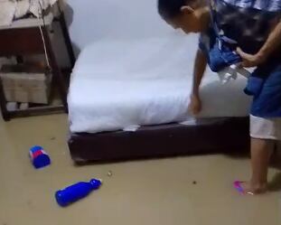 Una de las viviendas afectadas por las lluvias. Foto: cortesía.