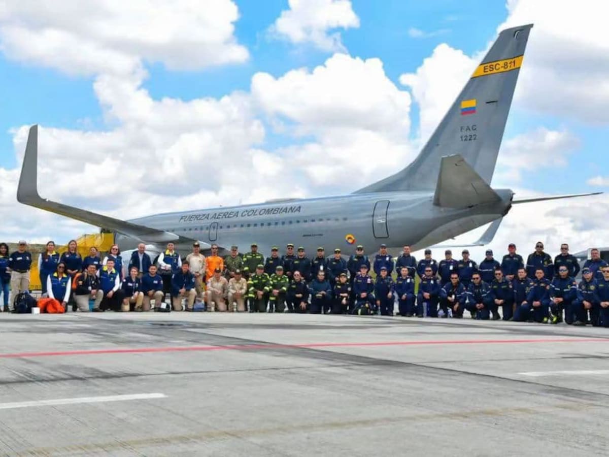 En camino a Venezuela equipo de ayuda de Colombia para apoyar búsqueda y rescate