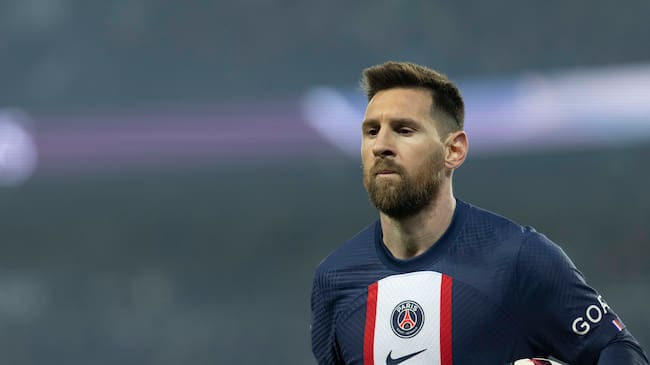 Lionel Messi, volante del PSG. (Photo by Tnani Badreddine/DeFodi Images via Getty Images)
