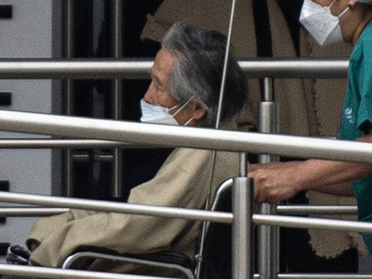 Expresidente Fujimori es internado por una fibrosis pulmonar