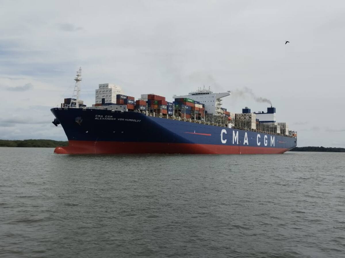 En Buenaventura arribó el buque más grande de contenedores