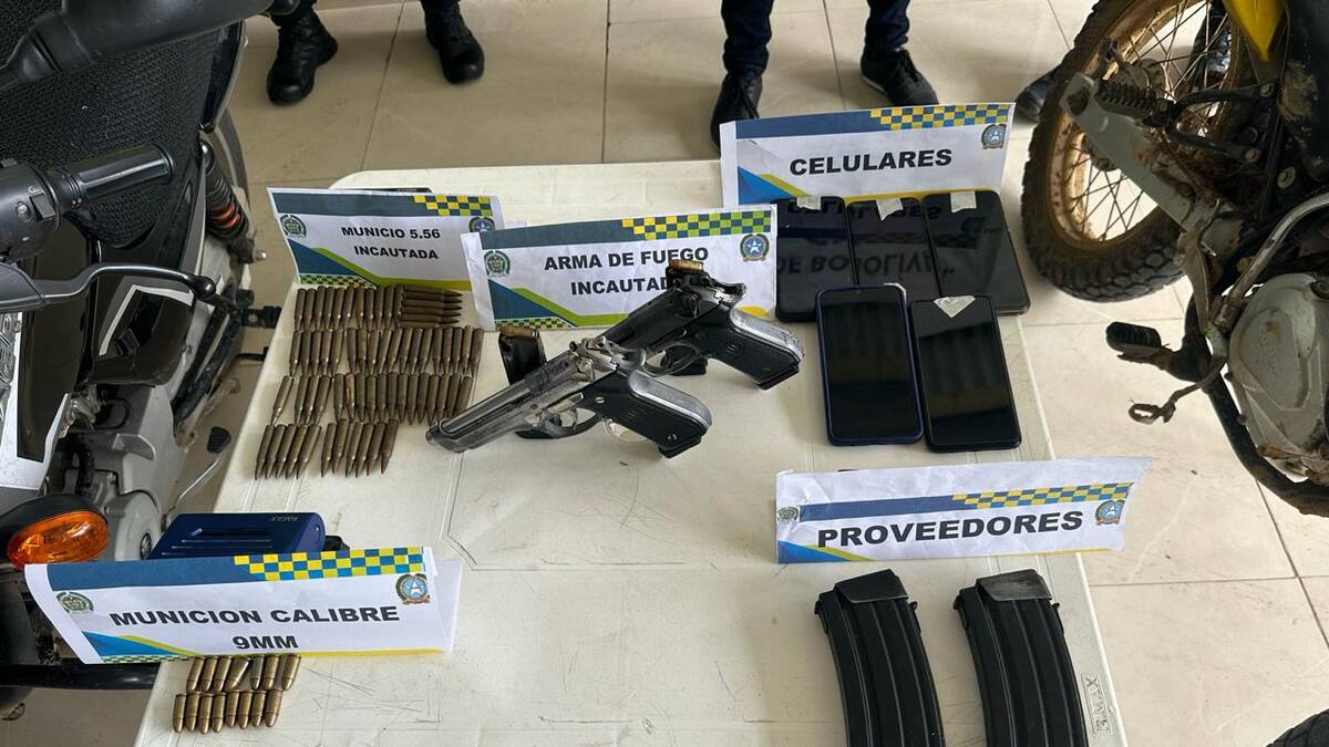 Policía ha incautado 131 armas de fuego durante el 2025 en Bolívar