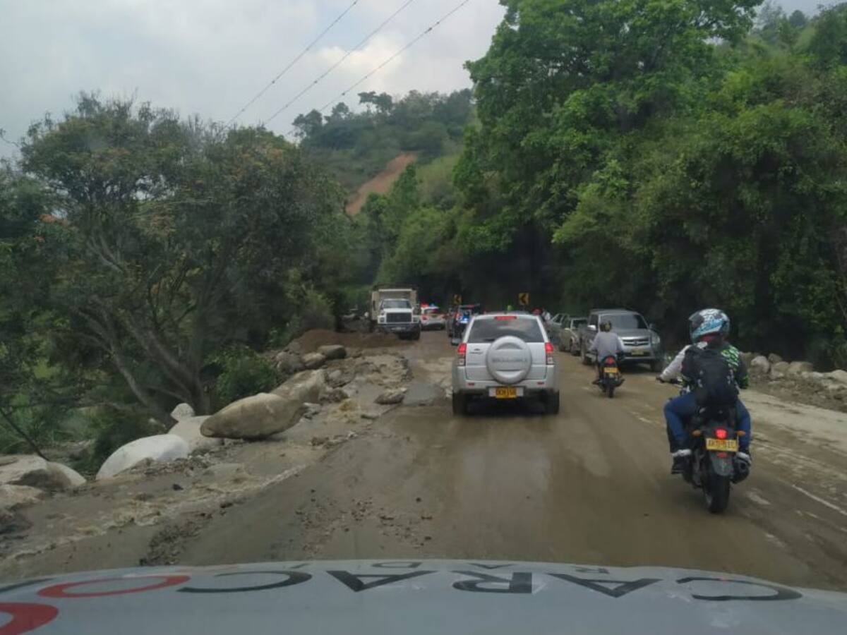 INVIAS identificó 25 sitios afectados sobre la vía Bogotá - Bucaramanga