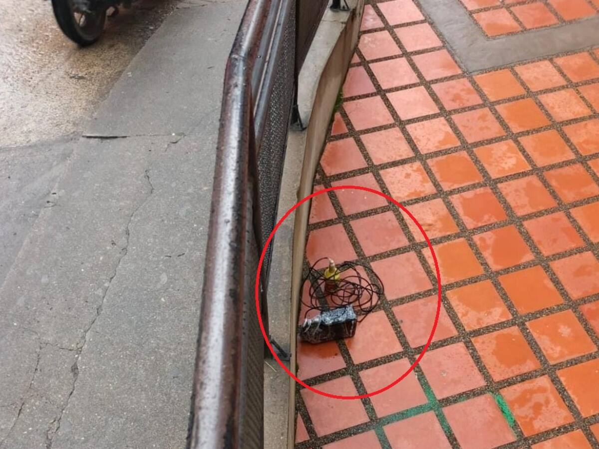 Policía desactivó un artefacto explosivo dejado en la parte externa de la Casa de Justicia de Anorí