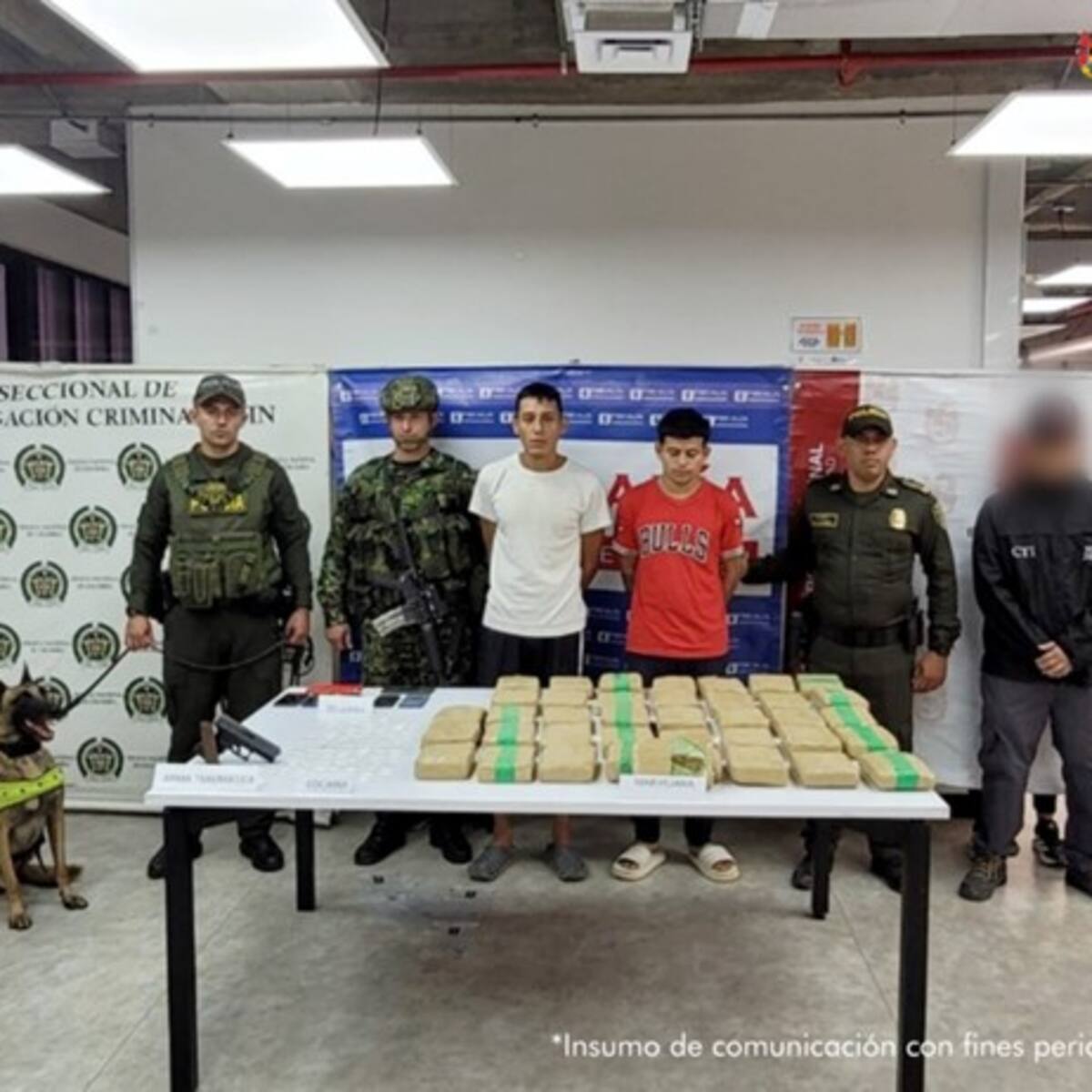 A la cárcel tres hombres señalados de traficar estupefacientes en Cúcuta