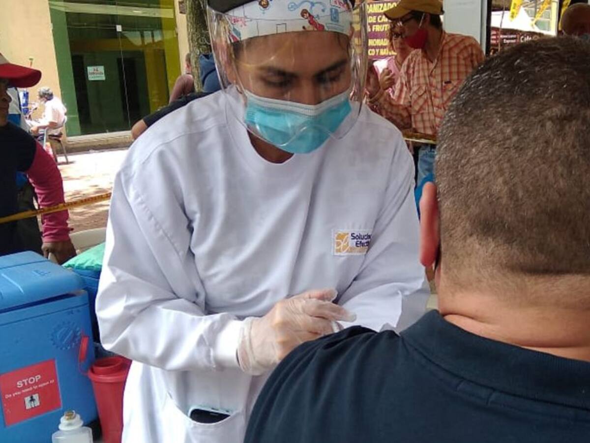 El Quindío está cerca al millón de dosis aplicadas contra COVID-19