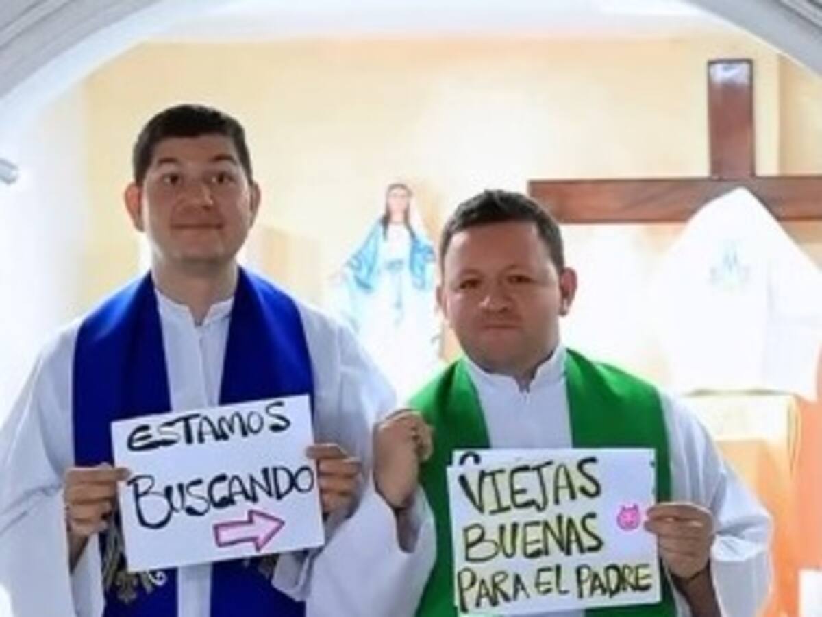 “Buscamos viejas buenas” el polémico Tiktok de sacerdotes santandereanos