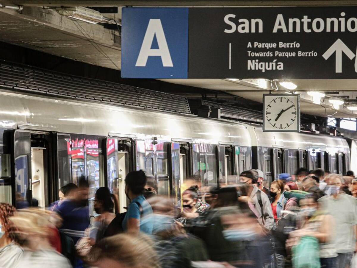 El Metro de Medellín beneficia a los habitantes del Valle de Aburrá