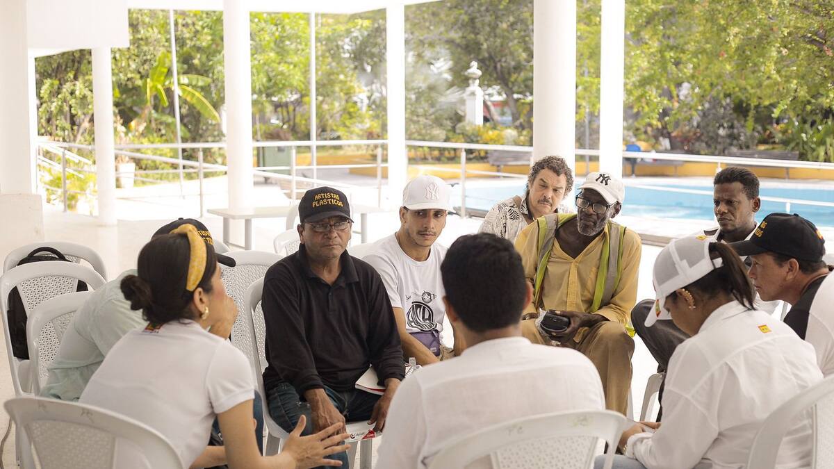 Secretaría de Hacienda inicia caracterización de artistas urbanos de Cartagena