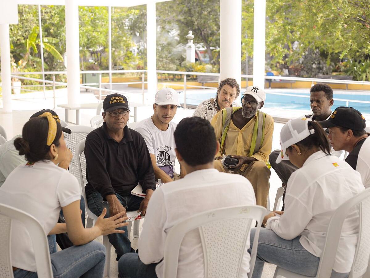 Secretaría de Hacienda inicia caracterización de artistas urbanos de Cartagena