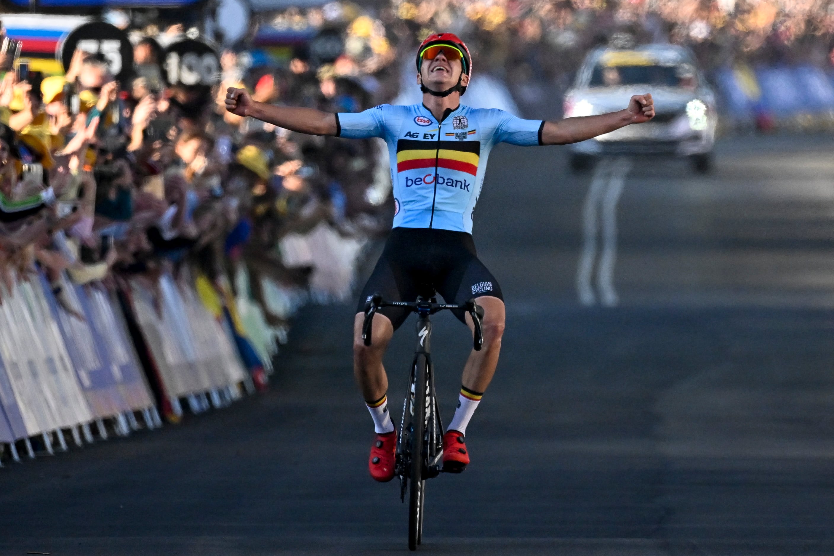 Remco Evenepoel ganó el Mundial de Ciclismo.