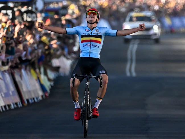 Remco Evenepoel ganó el Mundial de Ciclismo.