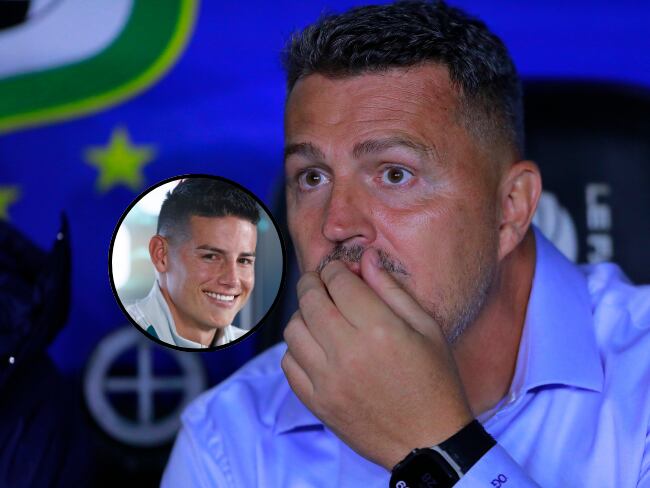 Óscar García, entrenador de Chivas, le pidió perdón a James Rodríguez / Getty Images