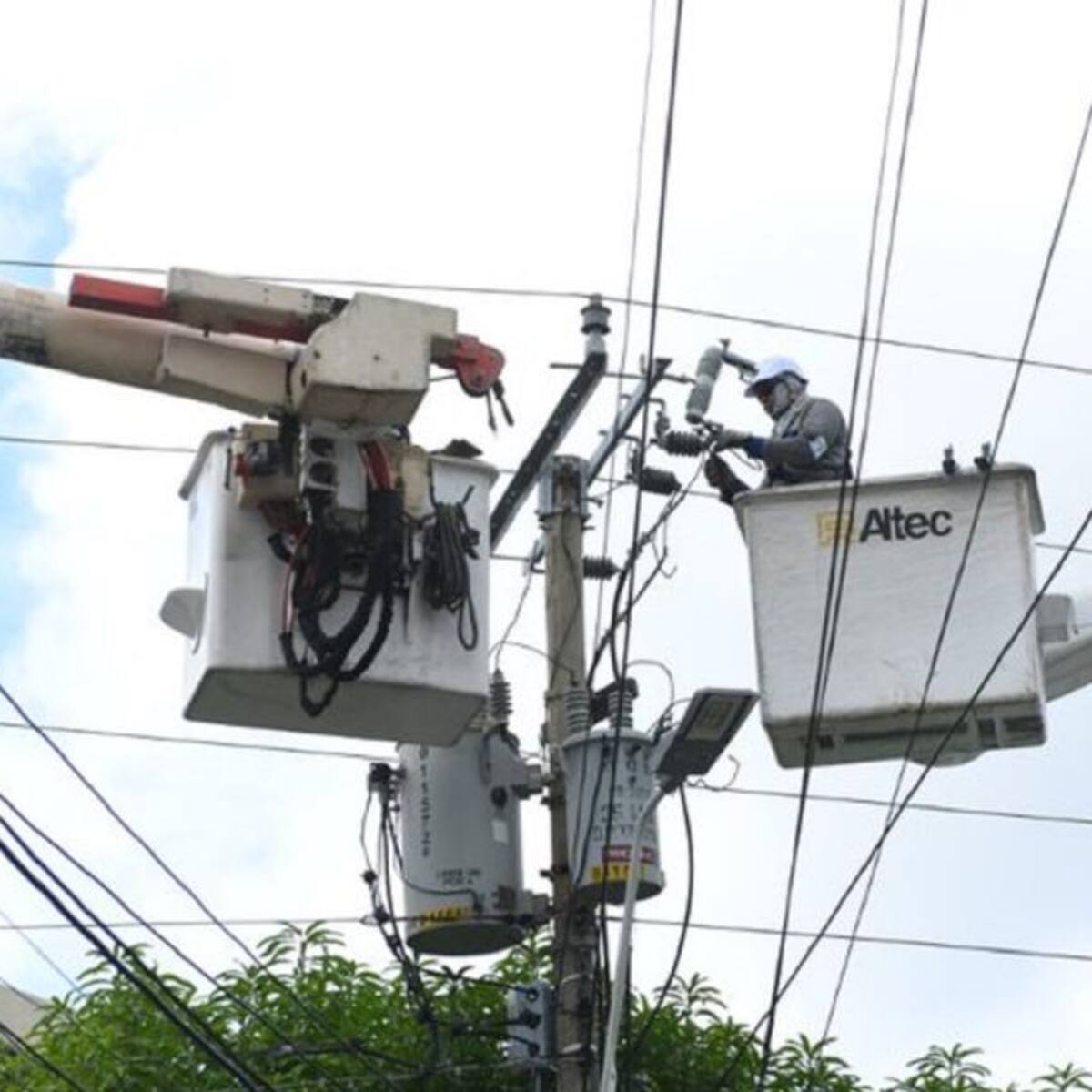 Aumenta el robo de cables de energía en Barranquilla