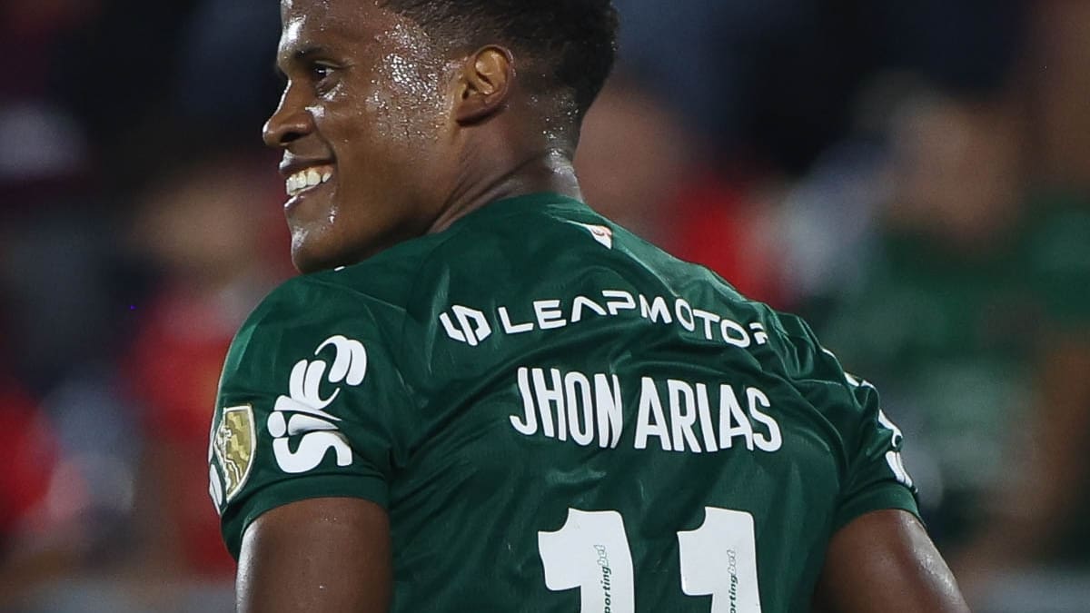 Video: Jhon Arias sigue en racha y marcó un gol con Palmeiras en Copa Libertadores