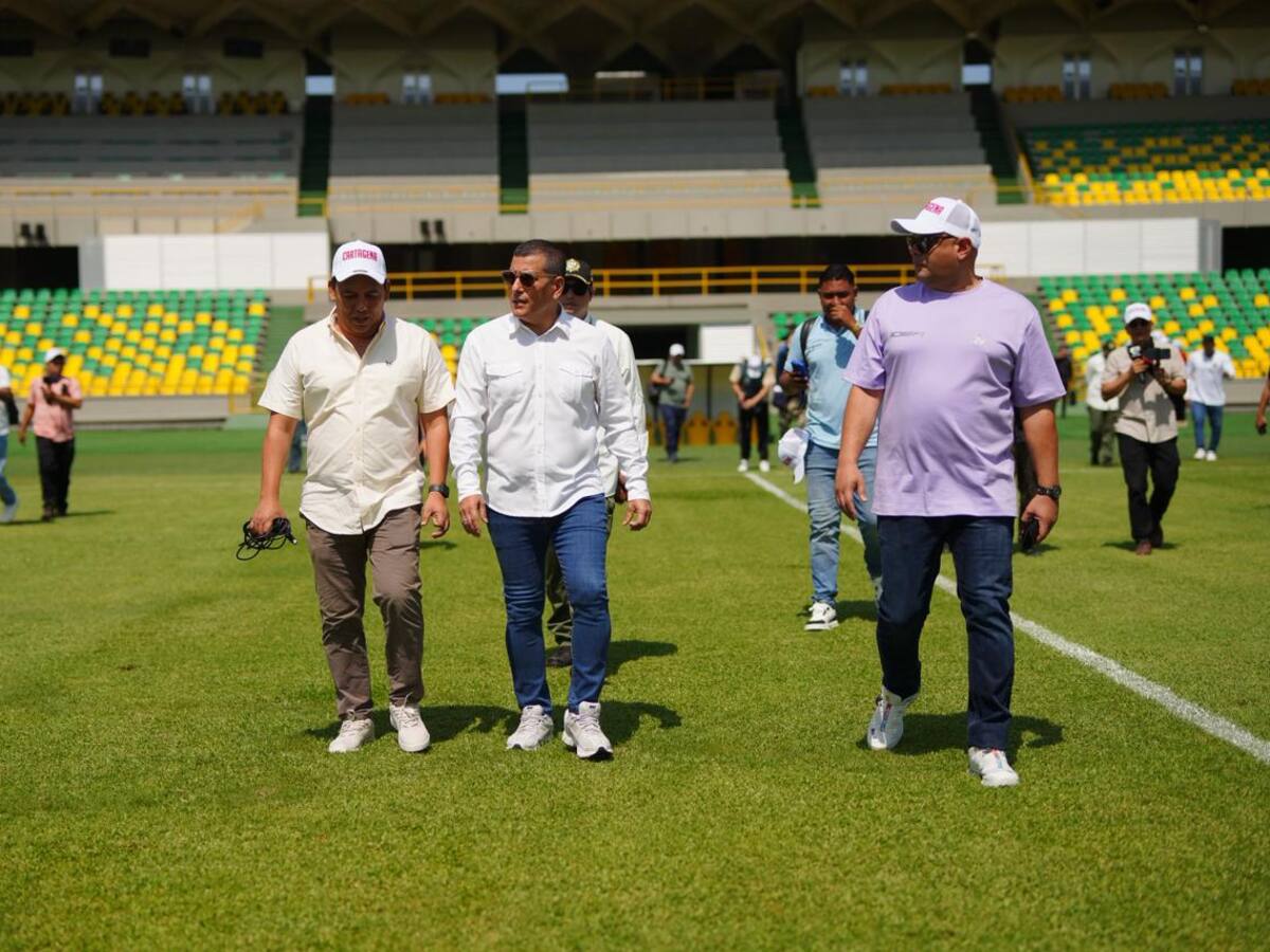 Alcalde Dumek Turbay impulsa a Cartagena como epicentro del turismo deportivo por Copa Libertadores