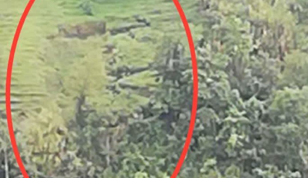 Riesgo en la vía de ingreso y salida de Villamaría