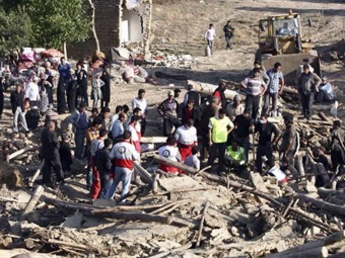 Finaliza la búsqueda de víctimas de sismos en Irán, con más de 220 muertos