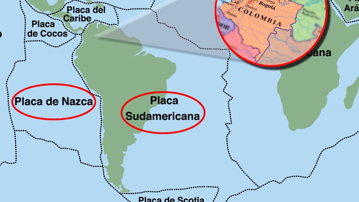 Qué son las placas Nazca y Sudamericana y por qué hacen que tiemble tanto en Colombia? SGC explica | Actualidad | Caracol Radio