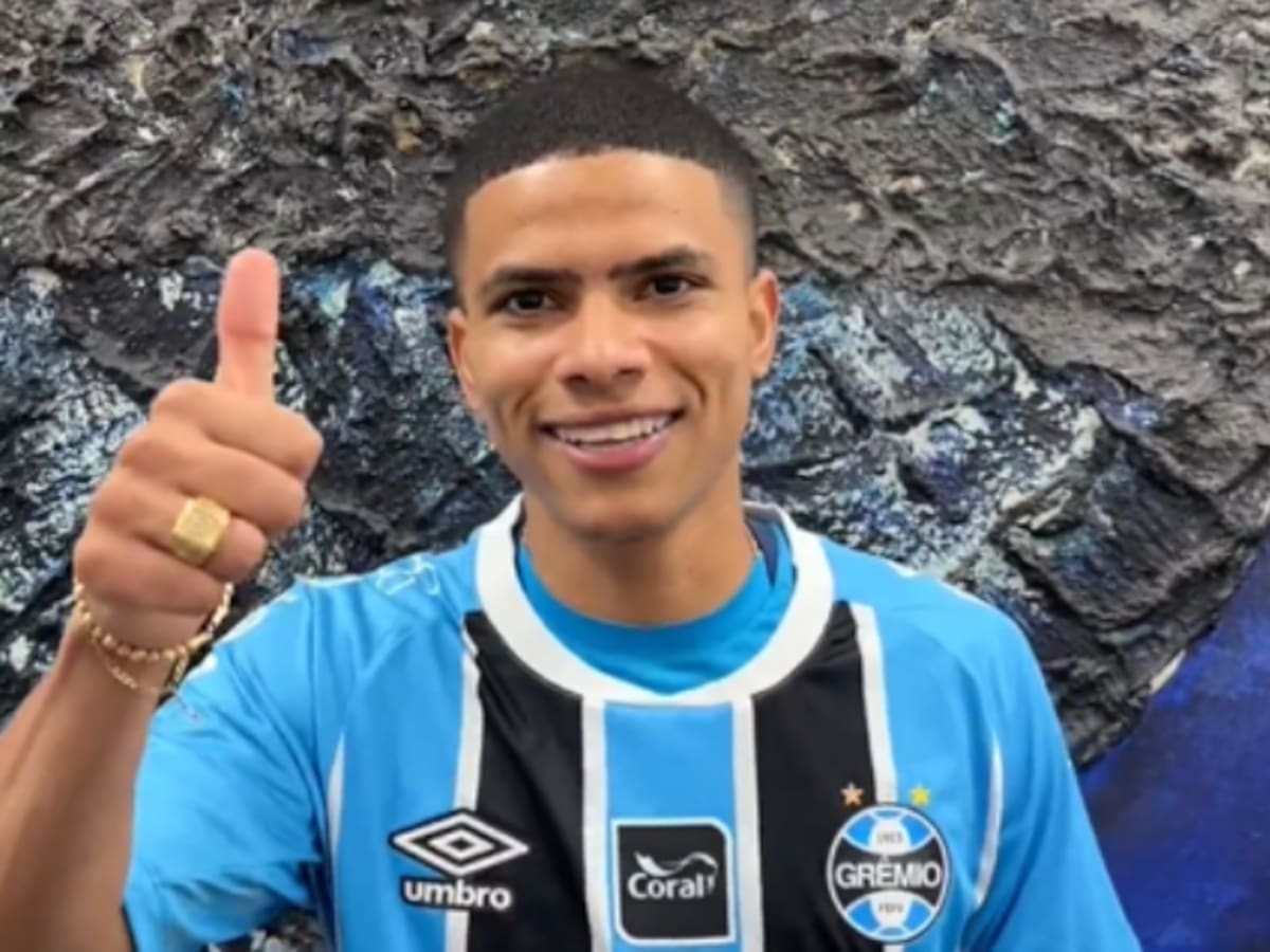 José Enamorado sueña con la Selección Colombia y el Mundial: así fue su presentación en Gremio