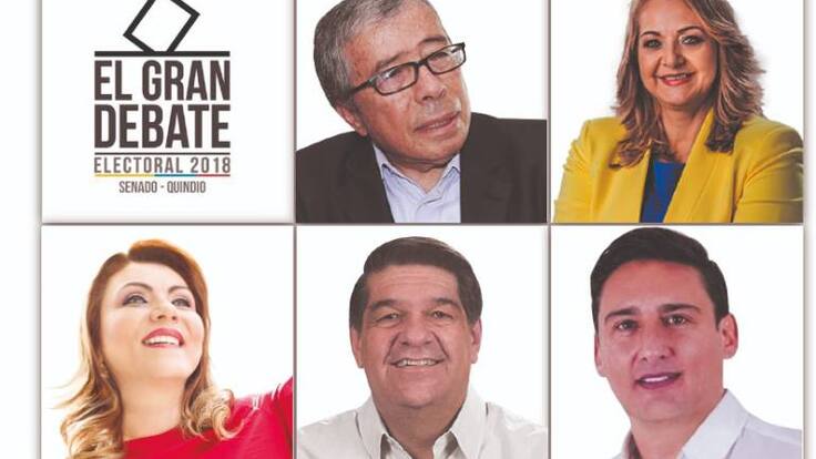 Gran Debate candidatos al Senado por el Quindío