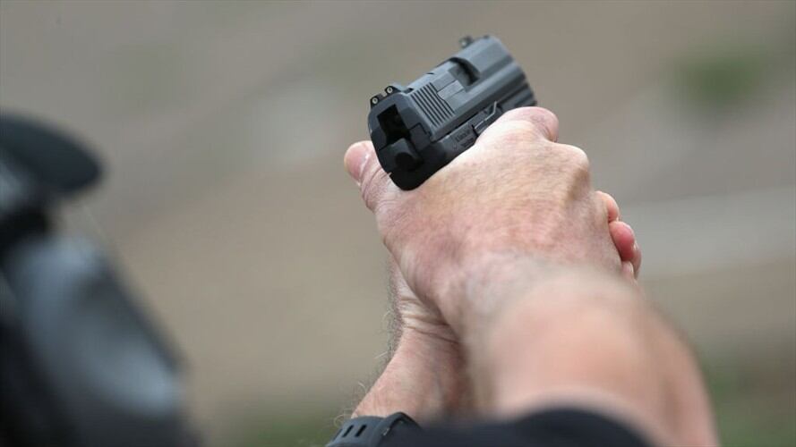 Jeison Yoel Roncancio Flórez resultó herido por impacto de bala. Foto: Getty Images