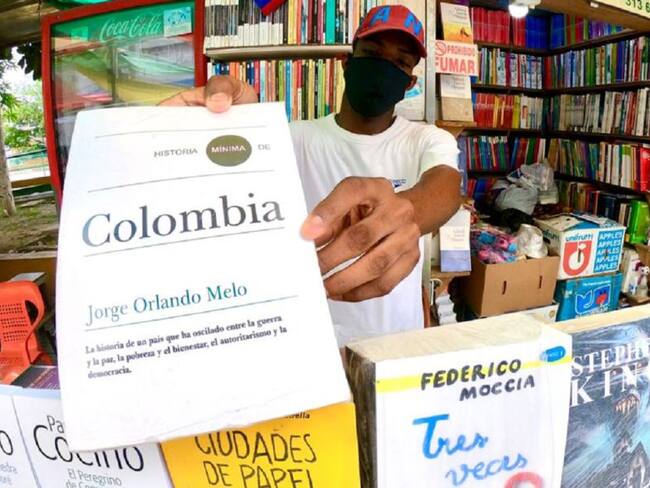 Libreros del parque Centenario en Cartagena, autorizados por la alcaldía