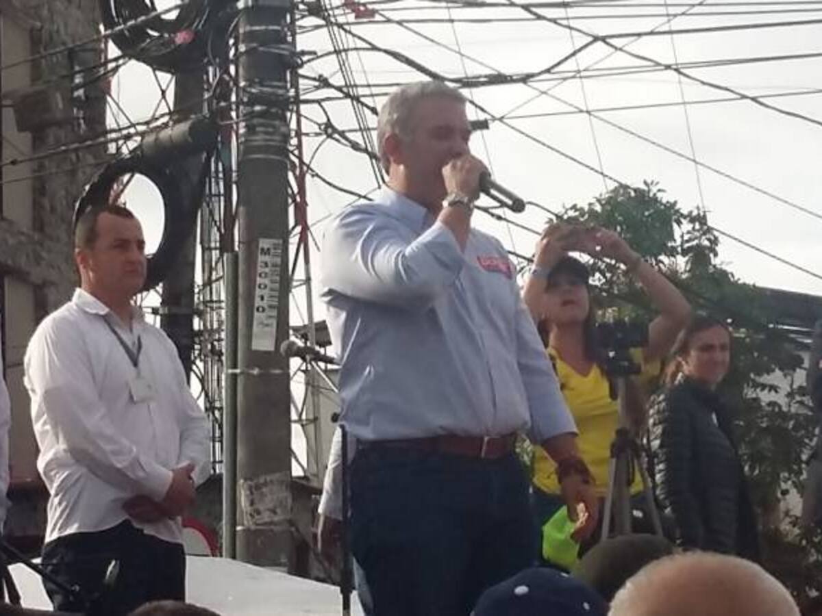 Iván Duque ganó en Caldas