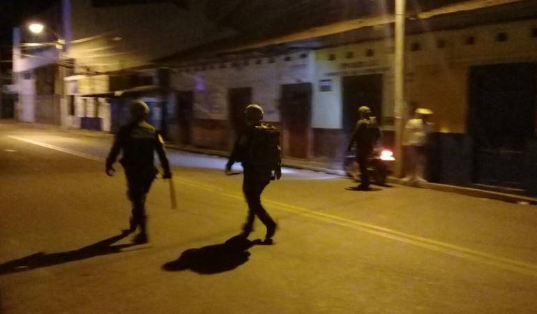 Disturbios en Espinal