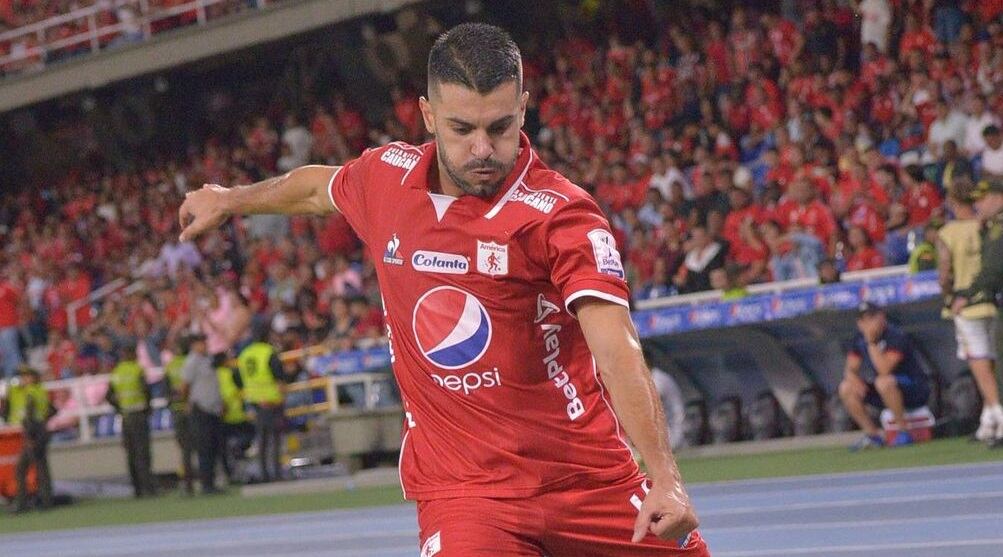 Iago Falque con América de Cali | Foto: Iago Falque (Instagram)
