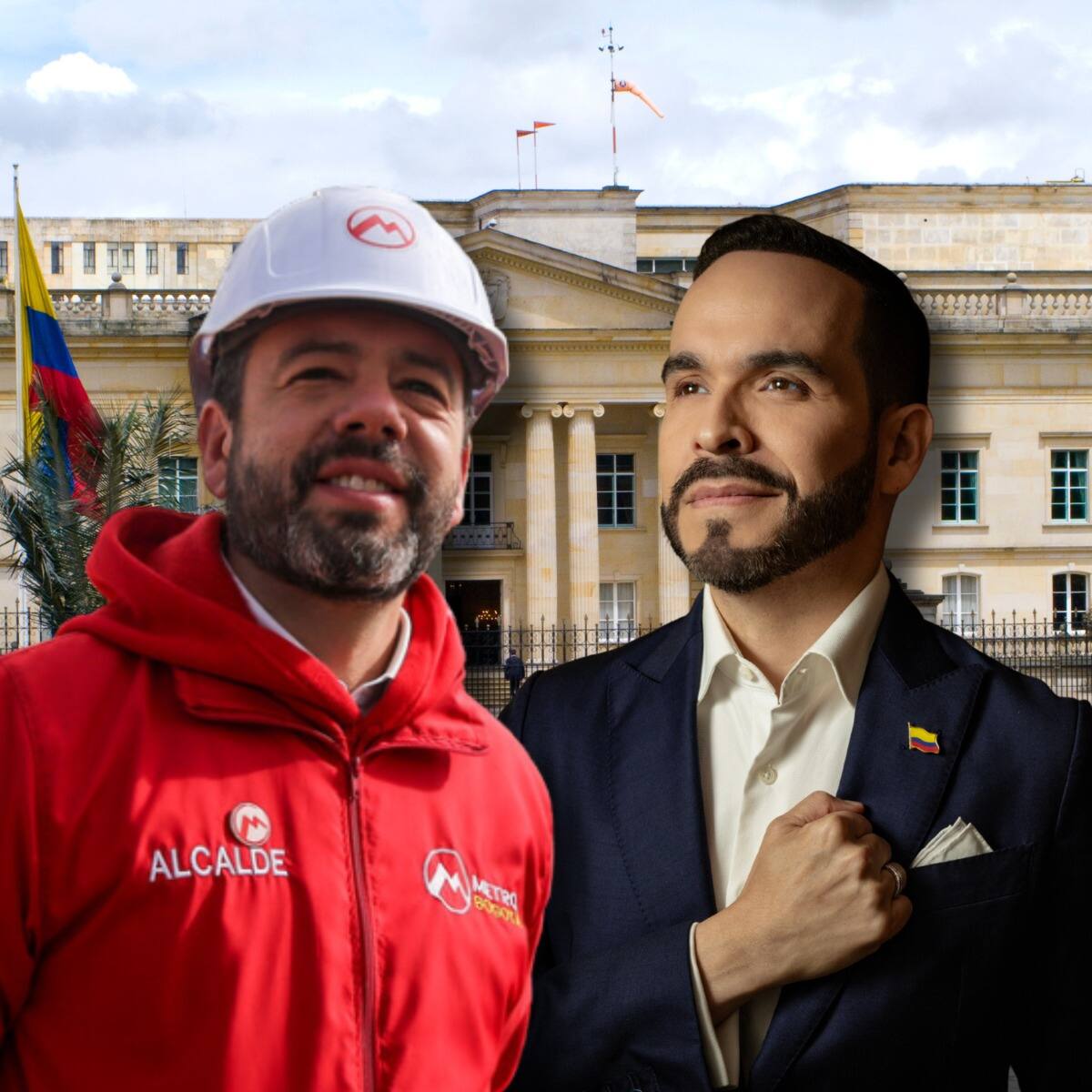 Presidente electo Abelardo de la Espriella y alcalde Galán tienen conversación tras las elecciones