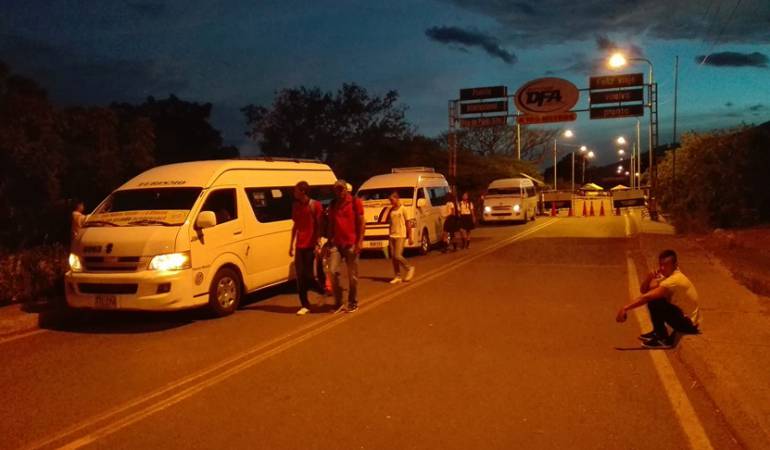 Se reactivo transporte escolar binacional