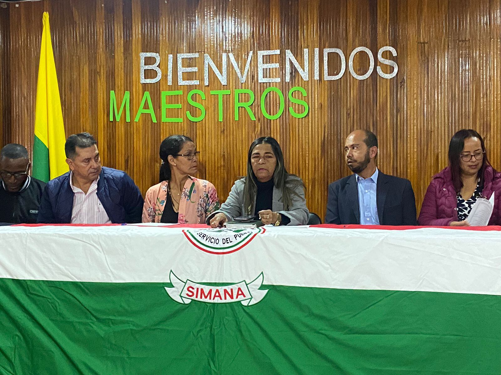 Sindicato del Magisterio de Nariño en rechazo al aplazamiento del inicio de clases. | Foto: Caracol Pasto