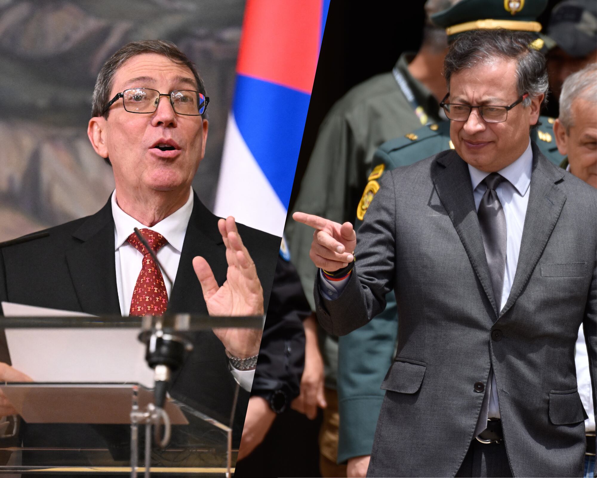 En voz del canciller Bruno Rodríguez, el gobierno cubano destacó el “involucramiento directo” del presidente colombiano que “tienen como base la defensa de la verdad y la solidaridad latinoamericana”.
(Foto: Caracol Radio / Getty)