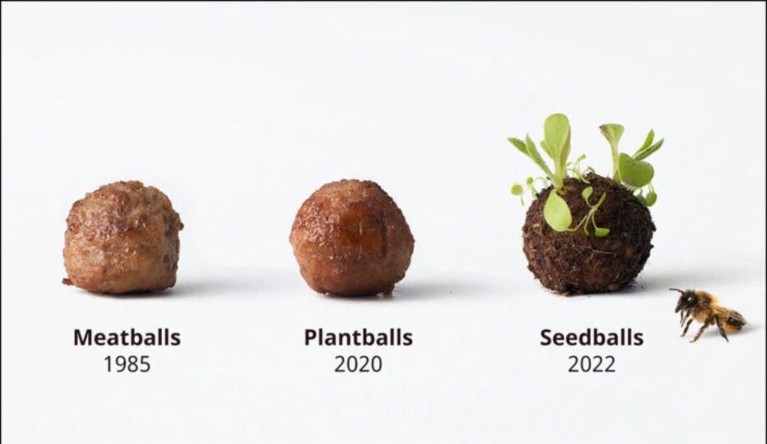 Ikea crea albóndigas para insectos