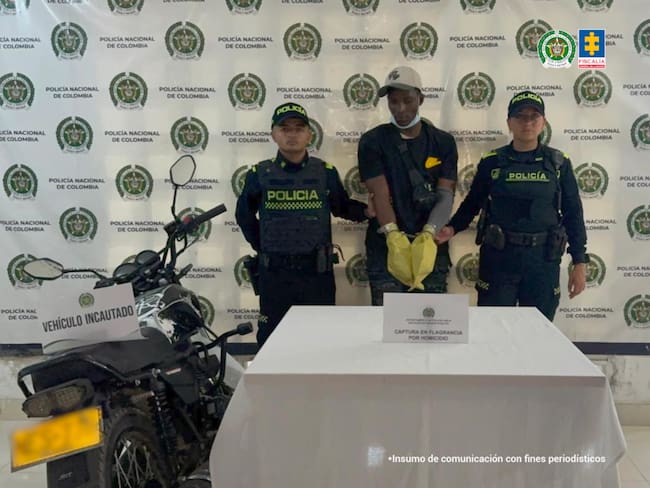 Un juez de control de garantías impuso medida de aseguramiento en centro carcelario al presunto sicario capturado tras el ataque armado en la Avenida Circunvalar de Pitalito.