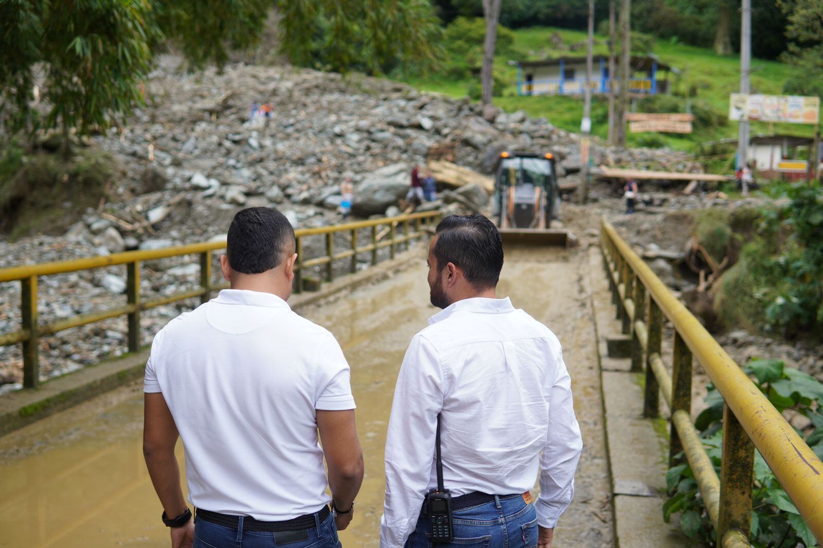 La vía Villa Restrepo a Juntas es la más afectada