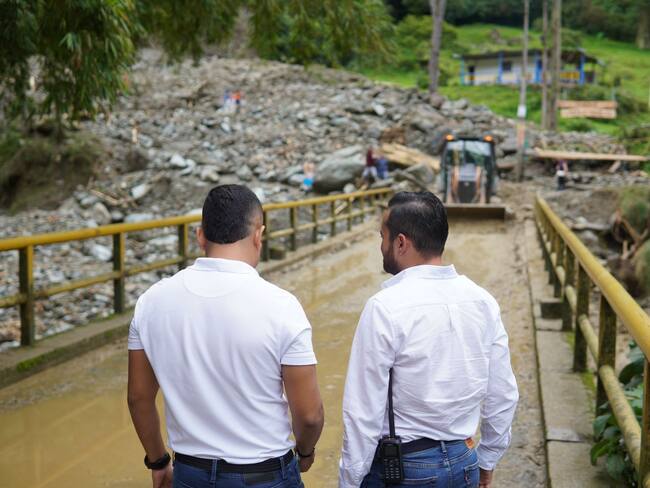 La vía Villa Restrepo a Juntas es la más afectada