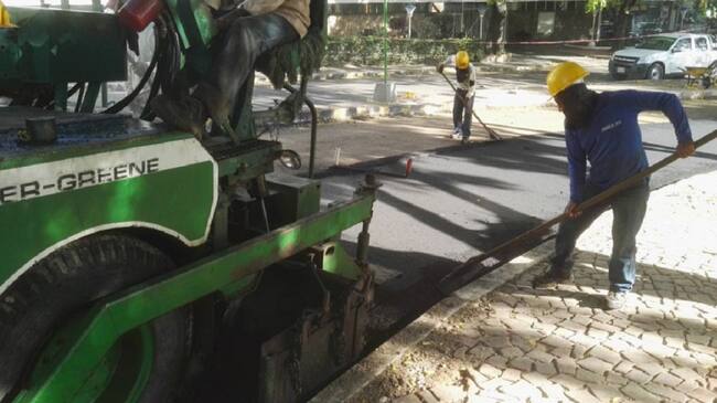 Arreglos de las calles de Cúcuta