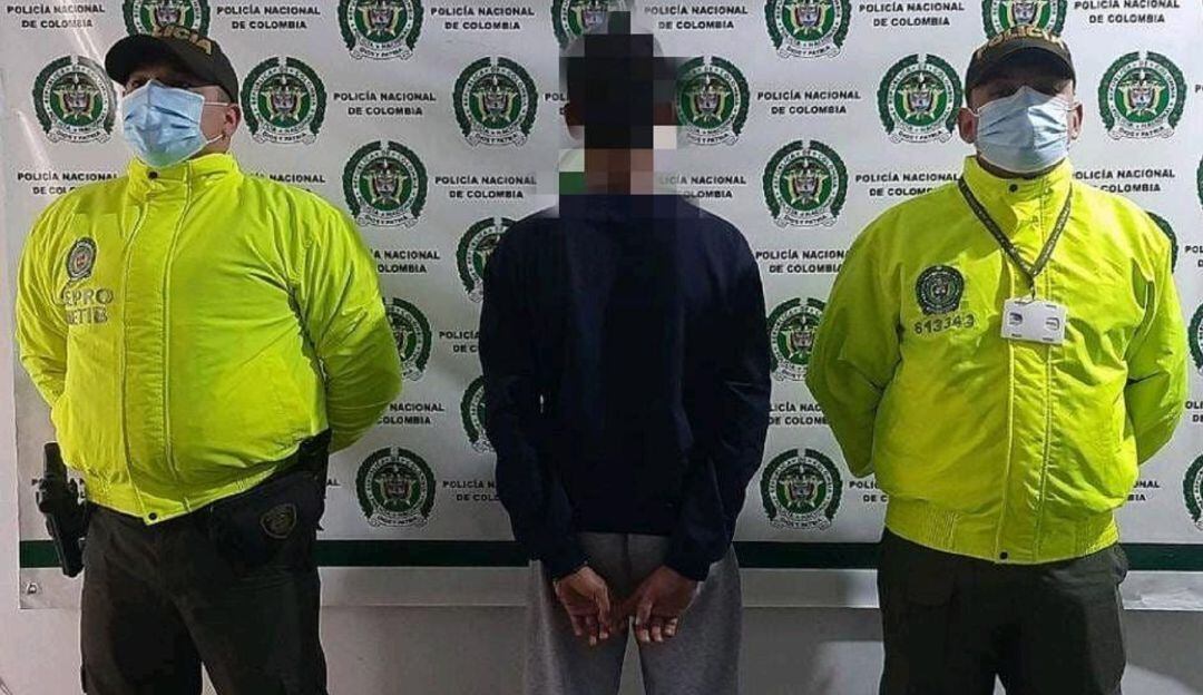 El adolescente fue aprehendido en el barrio Restrepo
