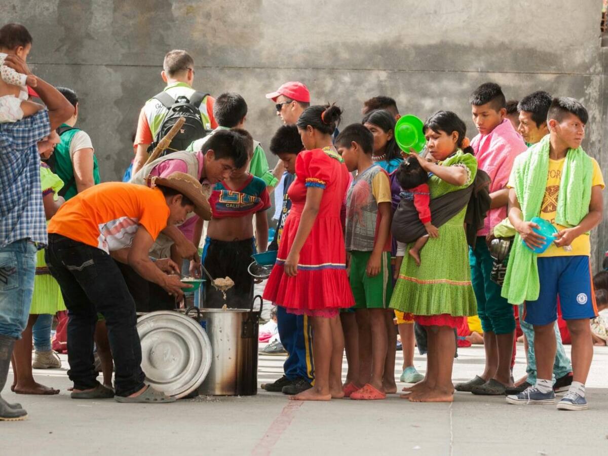 Más de 400 indígenas de Pueblo Rico continúan confinados por supuestas amenazas