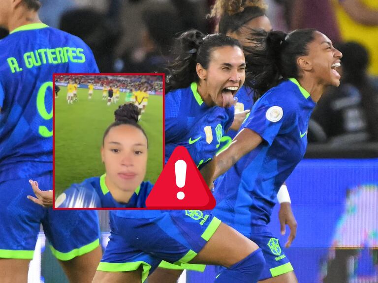 Futbolista brasileña se burló de la Selección Colombia, tras ganar la final de Copa América femenina / Getty Images