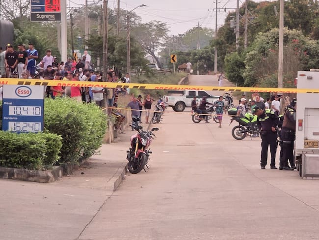 Hallan cuerpo de una mujer a un costado del cementerio de Sahagún, Córdoba.