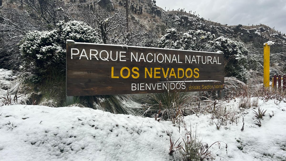 Cierre parcial del Parque Nacional Natural de los Nevados por 5 días