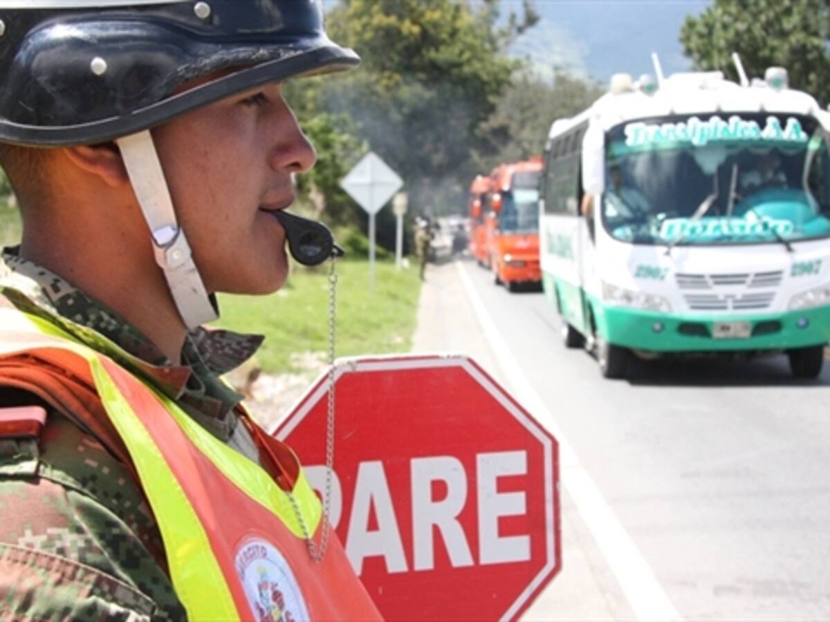 200 comparendos fueron impuestos en Antioquia durante el puente festivo