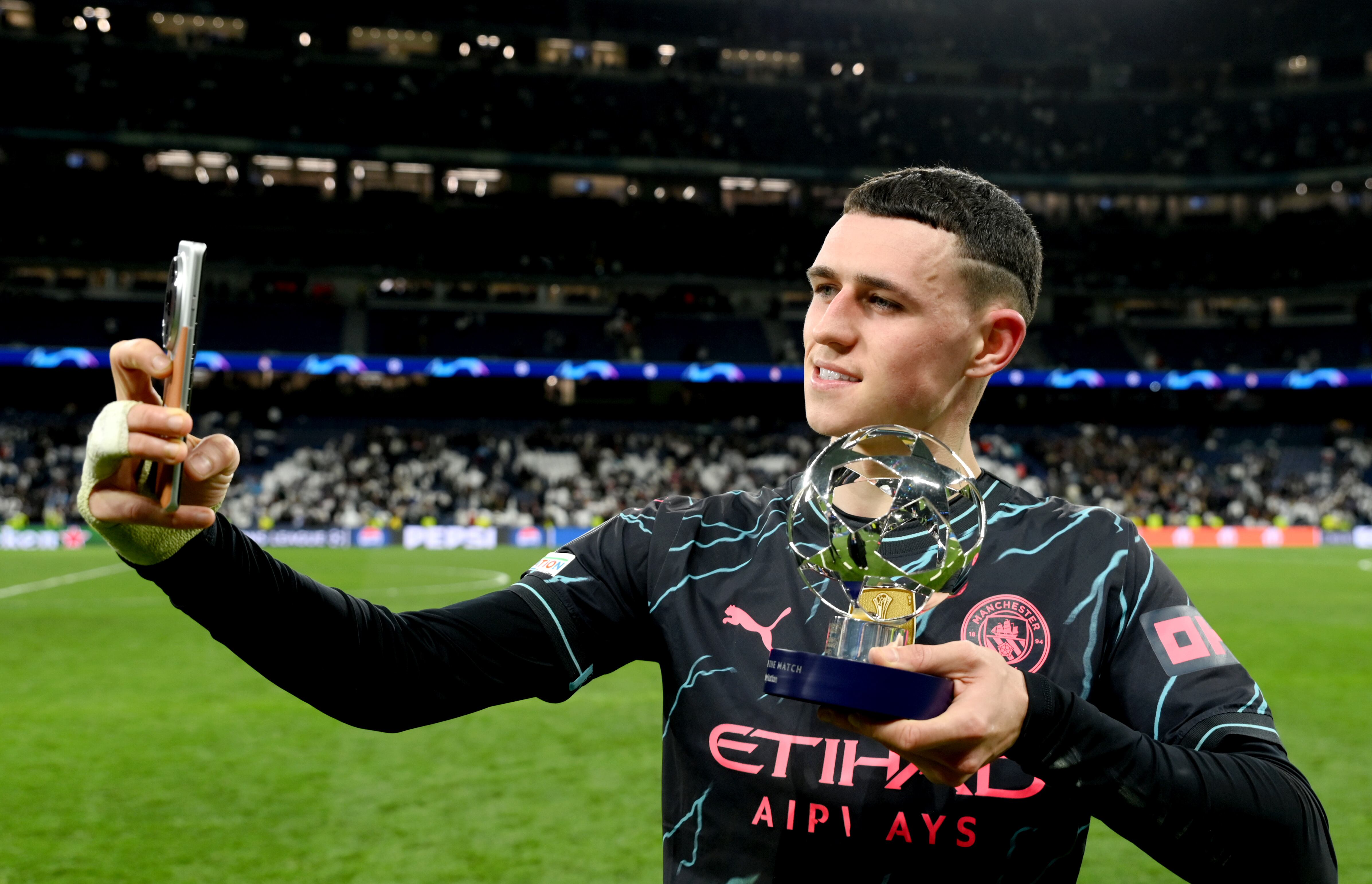 Phil Foden, Manchester City. (Photo by Denis Doyle - UEFA/UEFA via Getty Images)