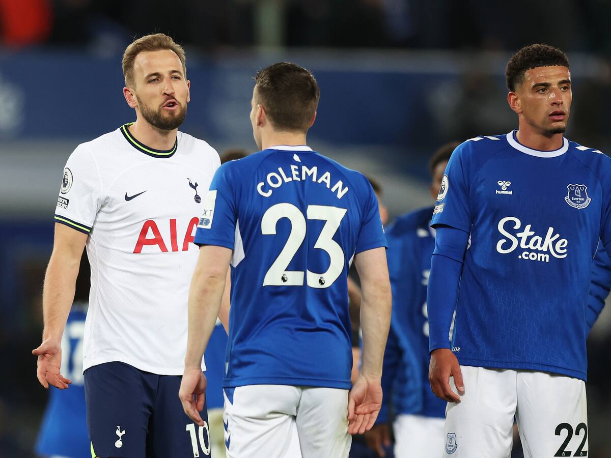 Dávinson Sánchez jugó y Yerry Mina fue suplente en el empate entre Tottenham y Everton