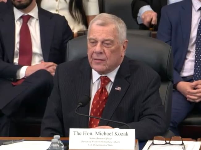 Alto Funcionario de EE.UU. expresó ante Congreso en Washington preocupación por amenazas a candidatos colombianos