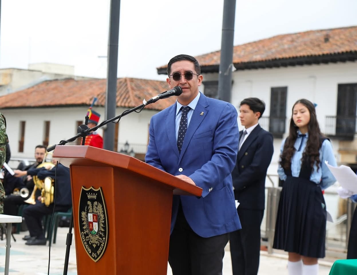 Galo Christian Numpaque Acosta, exsubdirector general y académico del Colegio Boyacá de Tunja / Foto: Redes Sociales.